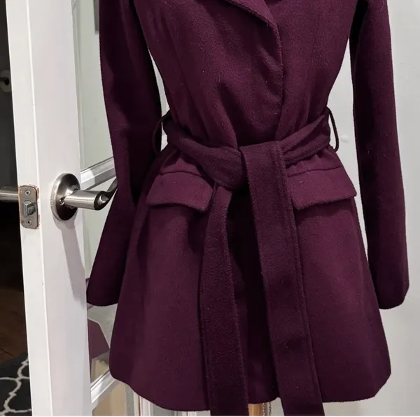 JACK by BB Dakota Plum Coat - Image 4