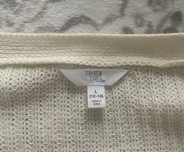 Cardigan Sweater White Size L - Image 2