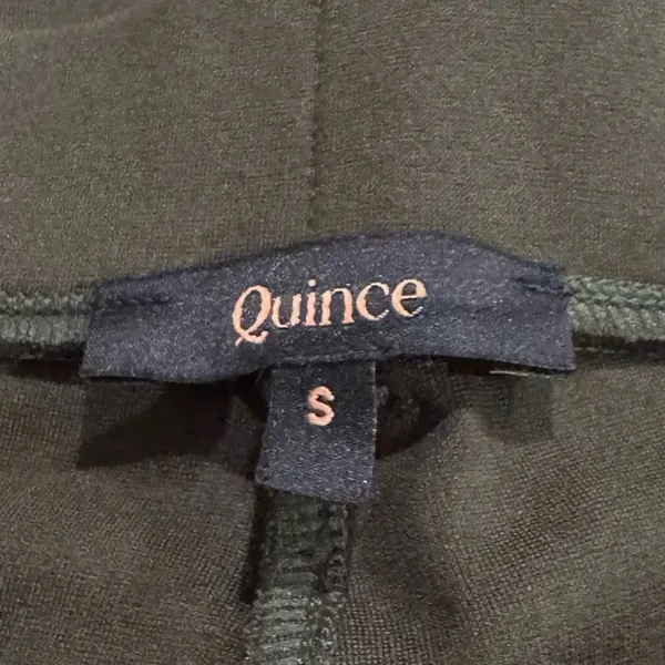 Quince Ultra-Stretch Ponte Straight Leg Pants in Olive Women’s Small P - Image 3