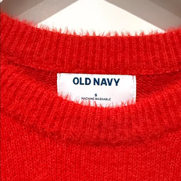 Old Navy Red Women's Sweater - Image 3