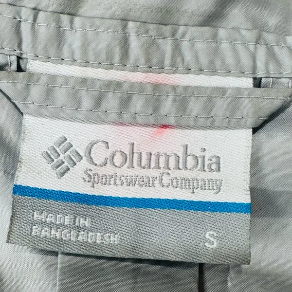 Columbia Light Gray Jacket with Red Logo - Image 6