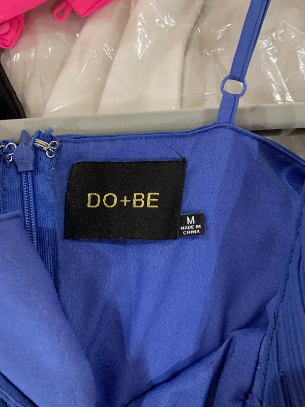 DO+BE Blue Cocktail Dress - Image 2