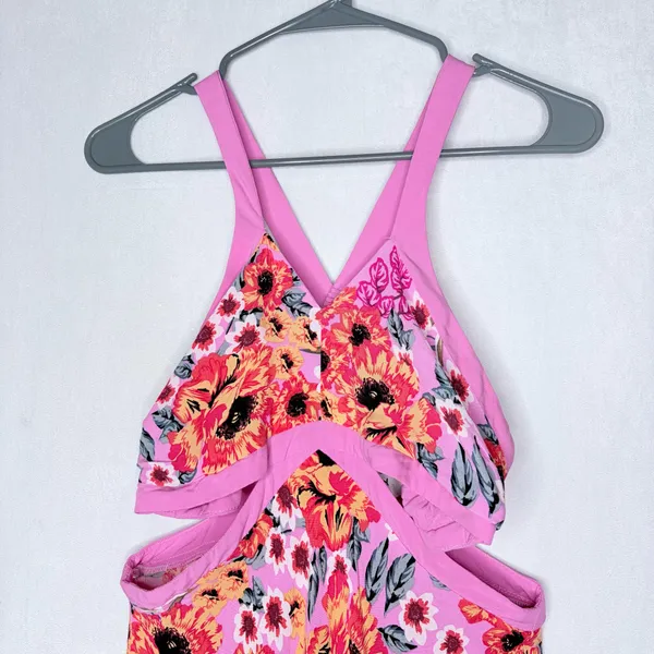 Hello Molly Cutely Preppy Floral Midi Dress - Image 6