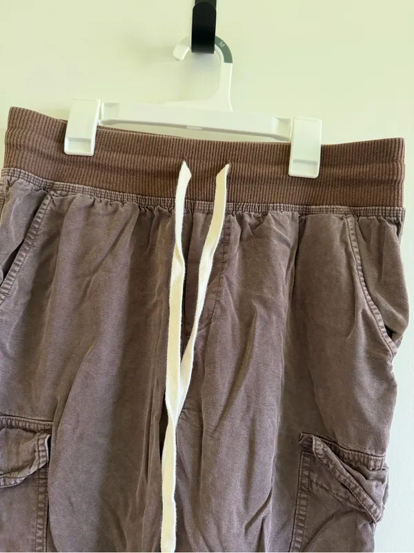 Aerie cargo jogger pants fall comfy loungewear - Image 3
