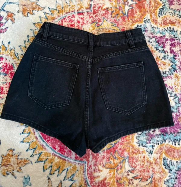 SheIn black jean skort - Image 2