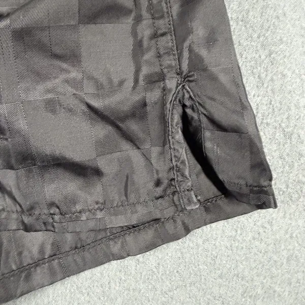 Umbro Athletic Shorts Womens XS Black Check Nylon Elastic Waist 4 Inseam Soccer - Image 2