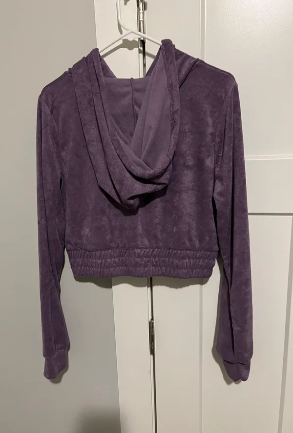Purple Zip Up Jacket - Image 3