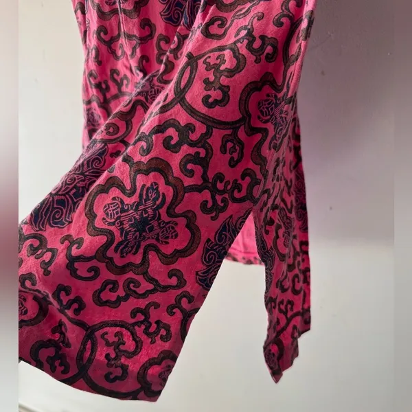 Yifei Stunning Pink Cap Sleeve Traditional Asian‎ Inspired Dress - Image 5