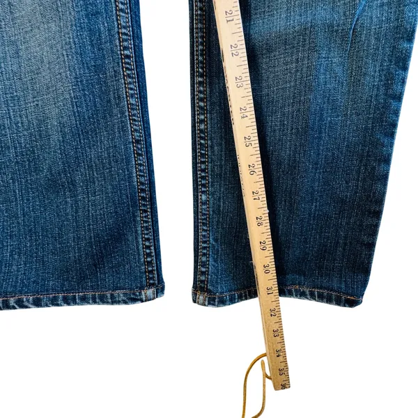 Cabi Slim Jean 622 Womens Size 8 Medium Wash Straight Leg‎ Denim Blue Jeans - Image 7
