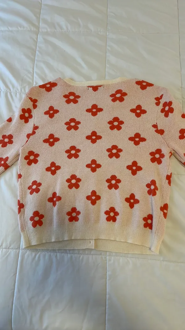 Target wild fable flower cardigan - Image 3