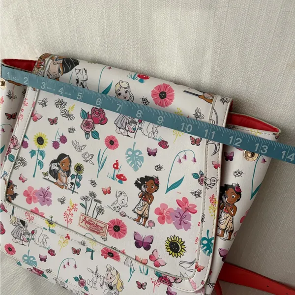 Disney Animators Collection Backpack Floral Princess Disney Store Exclusive(B154 - Image 16