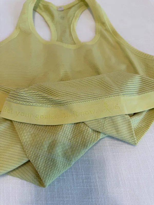 Lululemon Swiftly Tech Tank Racerback Yellow - Image 3