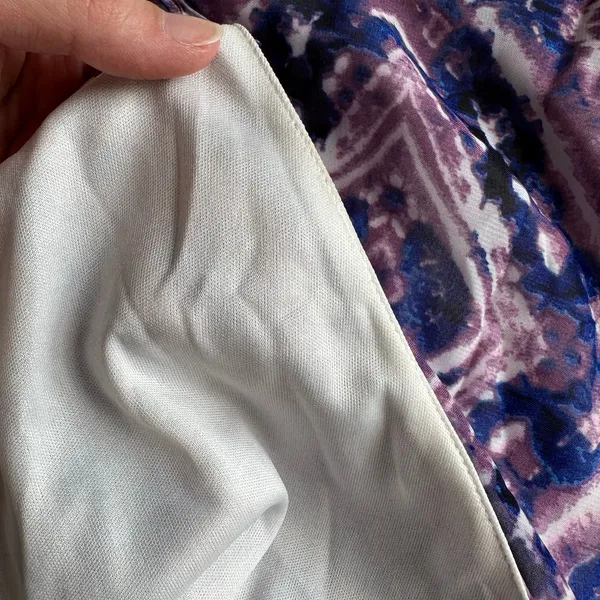 Show Me Your Mumu Purple Haze Katy Halter Mini Dress Womens Size L Boho‎ - Image 9