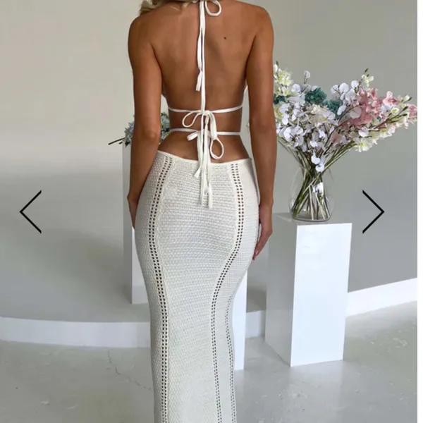 Babyboo COPY - Crochet maxi dress still in package - Image 2