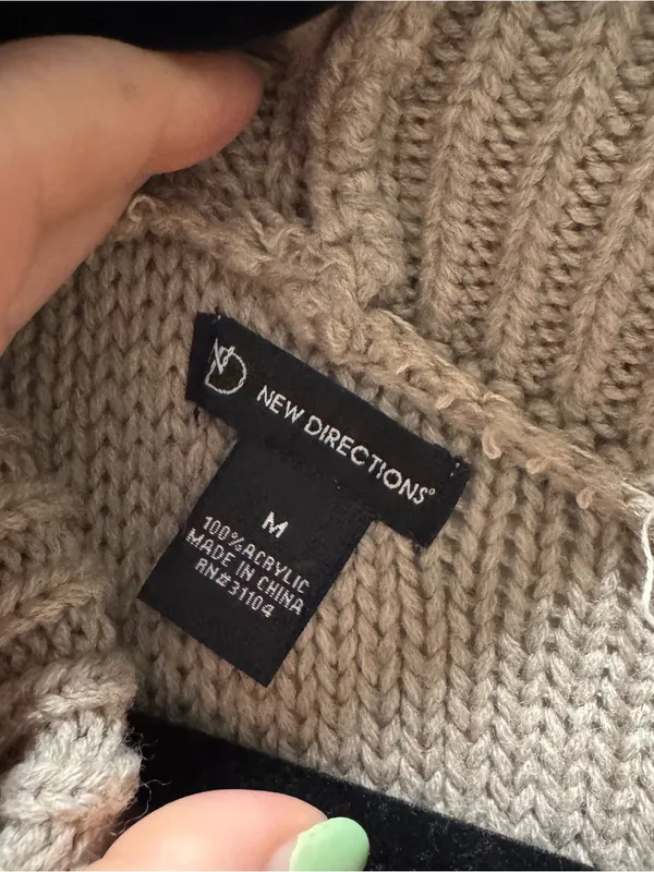 New Direction Cowl neck sweater - Image 4