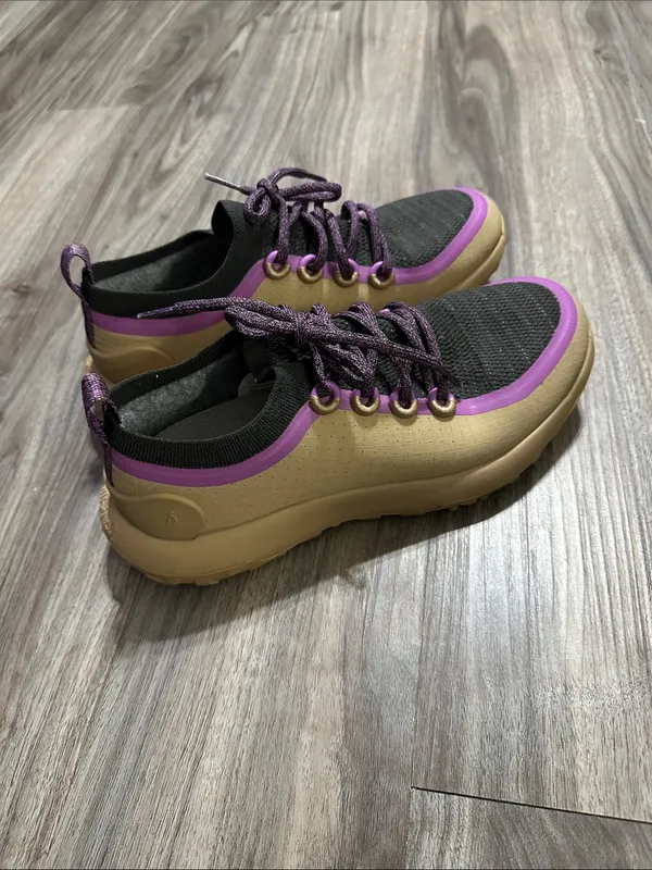 allbirds Purple and Tan Athletic Sneakers - Image 13