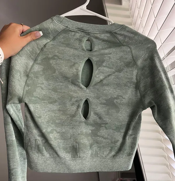 Long Sleeve Gym Shark Shirt - Image 3