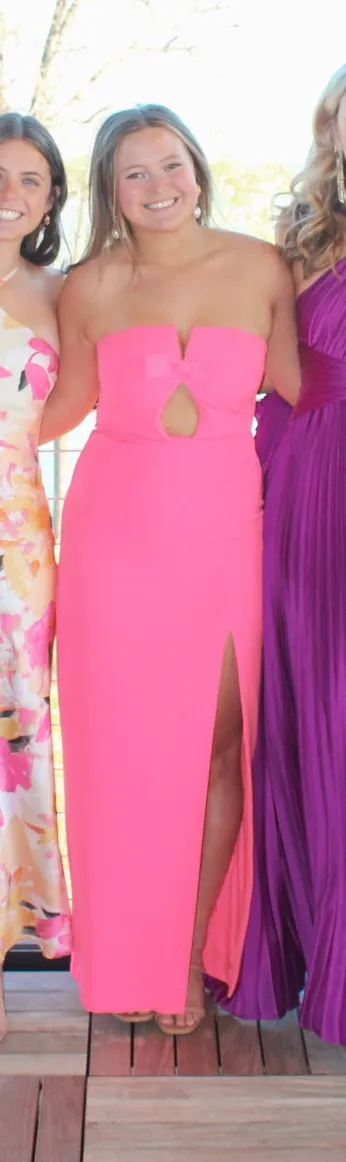 Pink Formal Dress Size 6 - Image 3