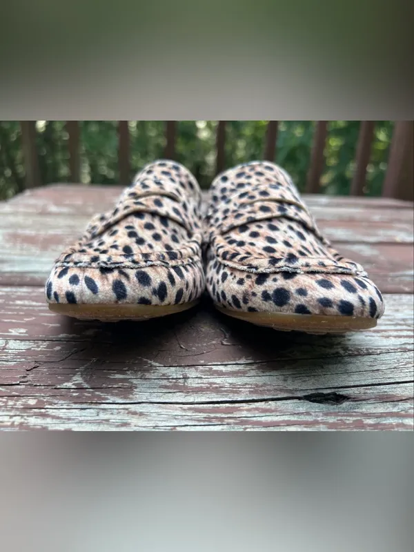 Born Women’s Cheetah Animal Print Slip On Loafers/Shoes, Casual Maximalist|Sz:7M - Image 8