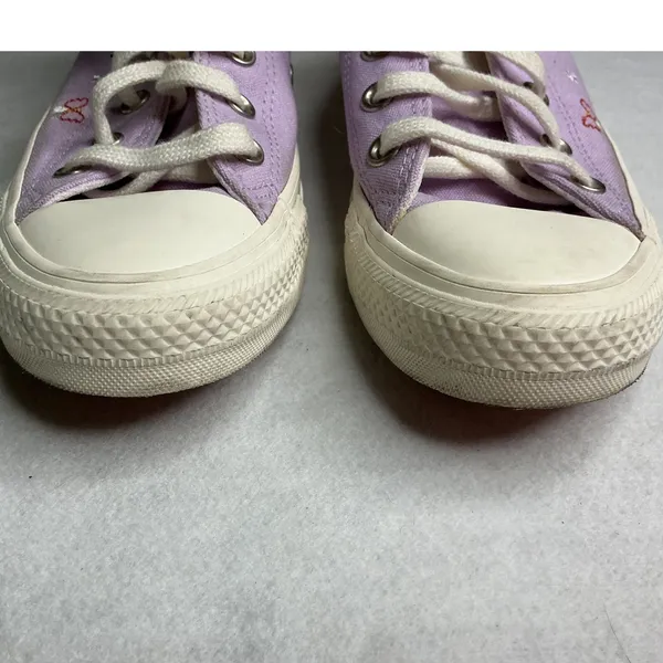 Converse Chuck‎ Taylor All Star Butterfly Wings High Top Lavender Women 7.5 - Image 4