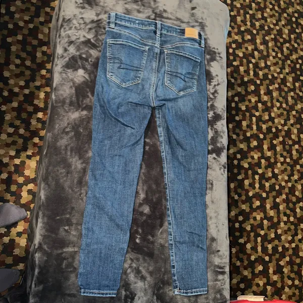 American Eagle Super High Rise Jegging Size 6 Short Next Level Stretch - Image 2