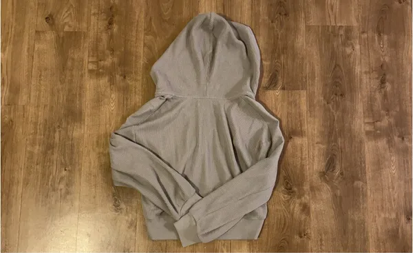 Abercrombie & Fitch Waffle Zip Up Hoodie - Image 2