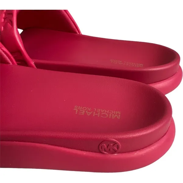 Michael Kors Rubin Red Finnie Slide Sandals, US7 - Image 9