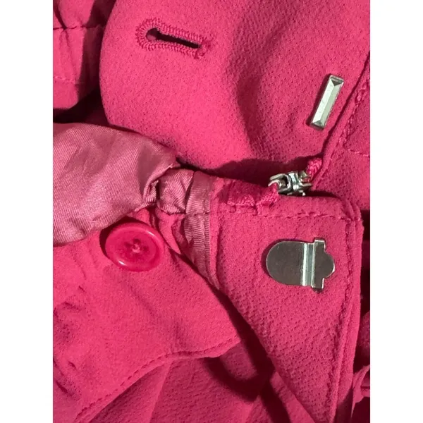 Aritzia Wilfred Paperbag Pants Fuchsia Drawstring High Rise Small - Image 12