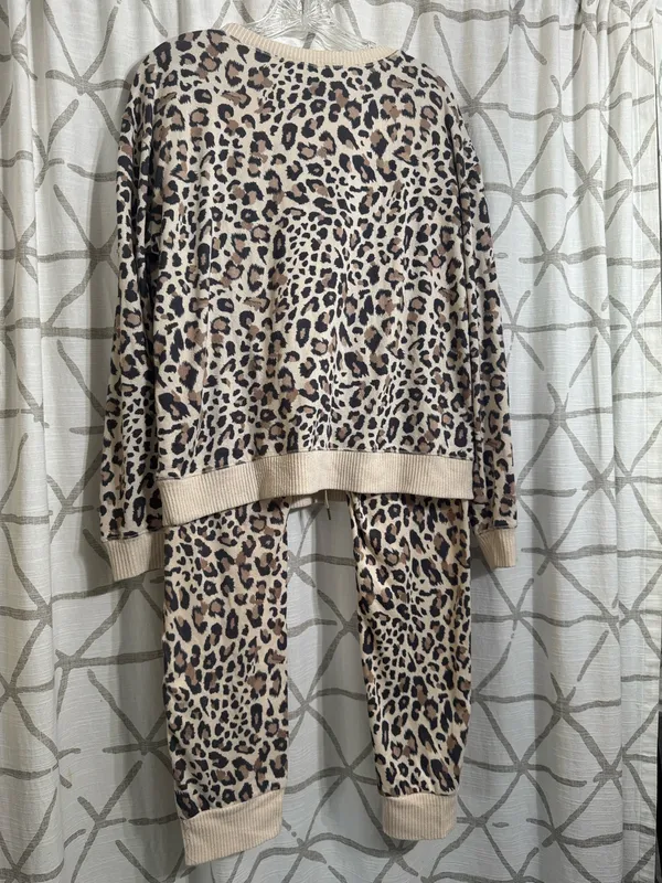 Honeydew cheetah print pajama set Brown Size L - Image 5