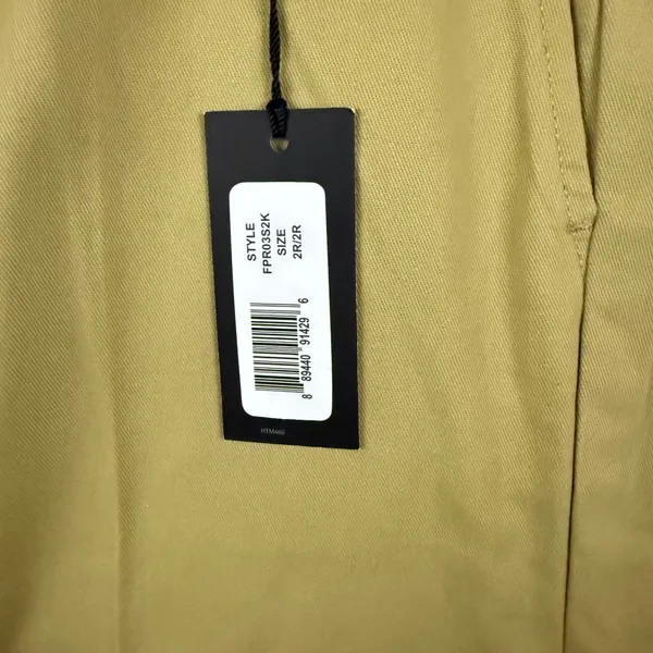 NWT Dickies Women Size 2R Cropped Cargo Pants Khaki Twill Utility Skate Workwear - Image 4