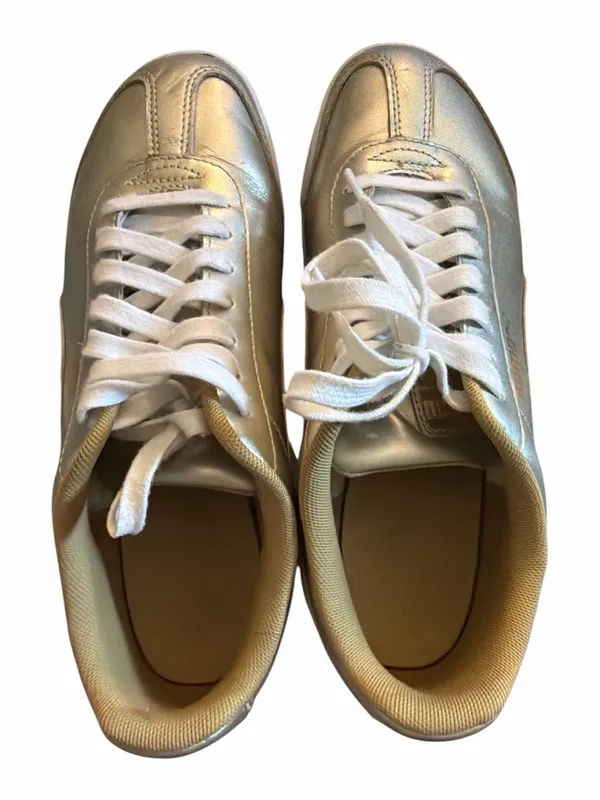 Puma Roma Amor Mixmetal Platform Womens Size 8.5 Athletic Shoes Sneakers EUC - Image 5