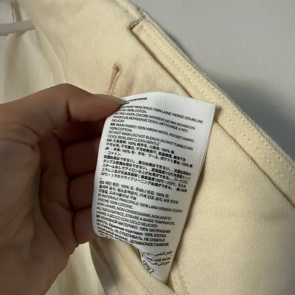 Ami Cream Utility virgin wool Pocket Jacket - Image 8