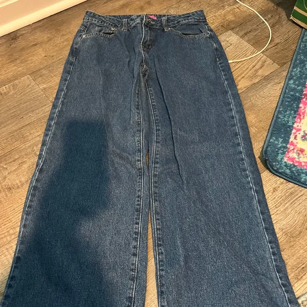 Edikted wide leg jeans size small‎ - Image 4