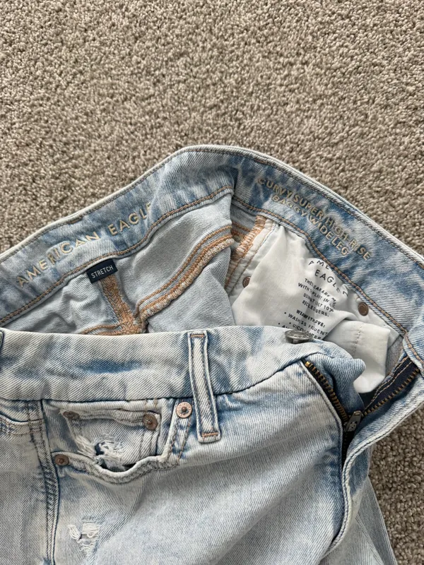 American Eagle Baggy High-Rise Wide-Leg - Image 3