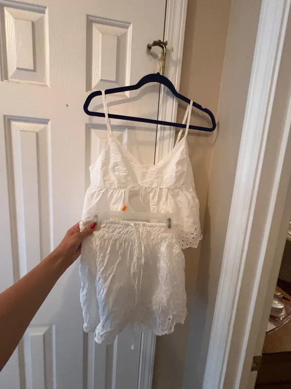 Mustard Seed White Skort Set - Image 4
