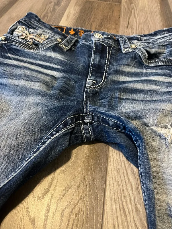 Rock Revival Sosie Mid-Rise Straight Jeans - Image 4