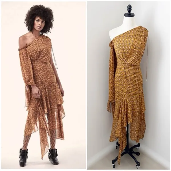 ACLER Aurora Dress in Amber Crescent Size 2 - Image 15