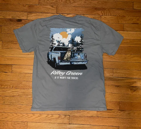 Comfort Colors Riley Green  Tee - Image 3
