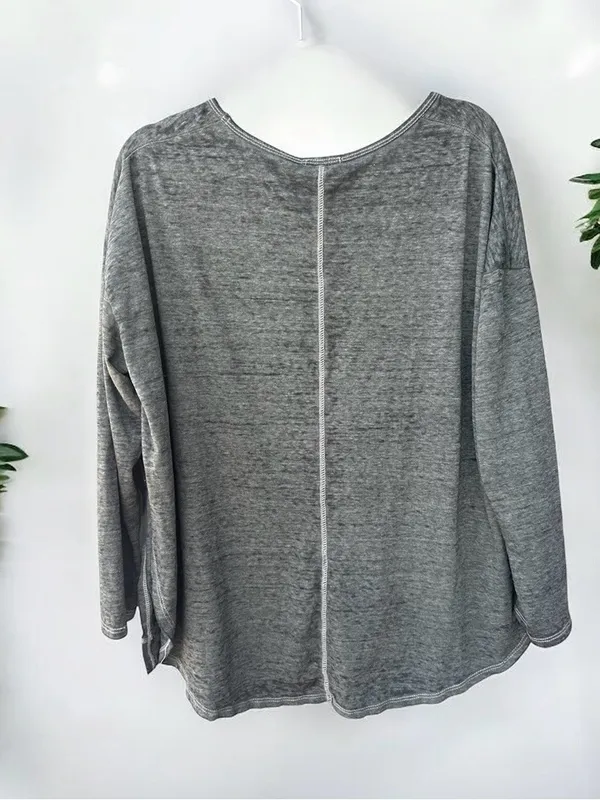 Free People Movement NWT "Mix It Up" dolman sleeve tee large - Image 2
