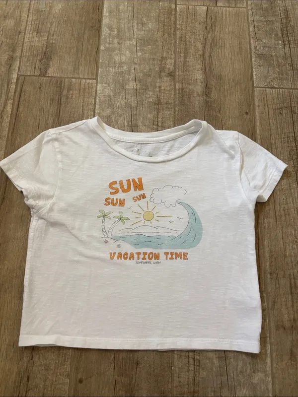 Aerie Cropped Baby Tee With Graphic Print - Image 2