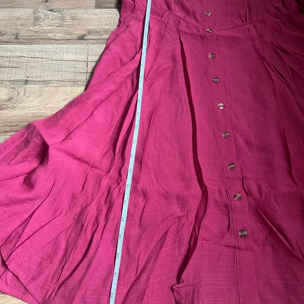 Umgee‎ babydoll dress color berry - Image 5