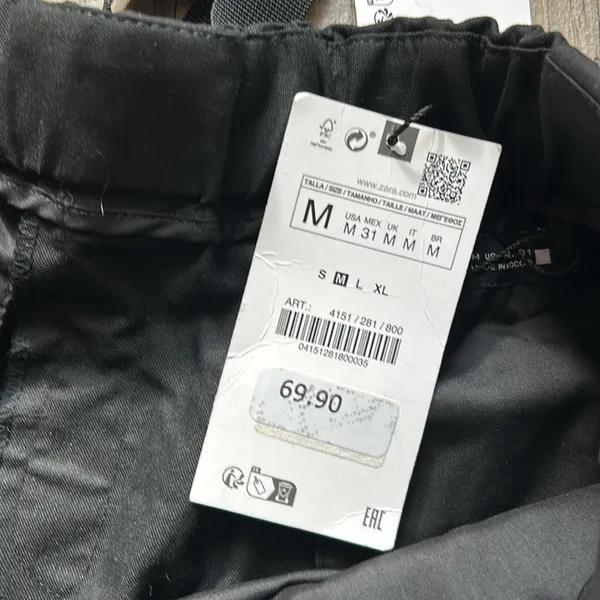 Zara relaxed fit pants - Image 9