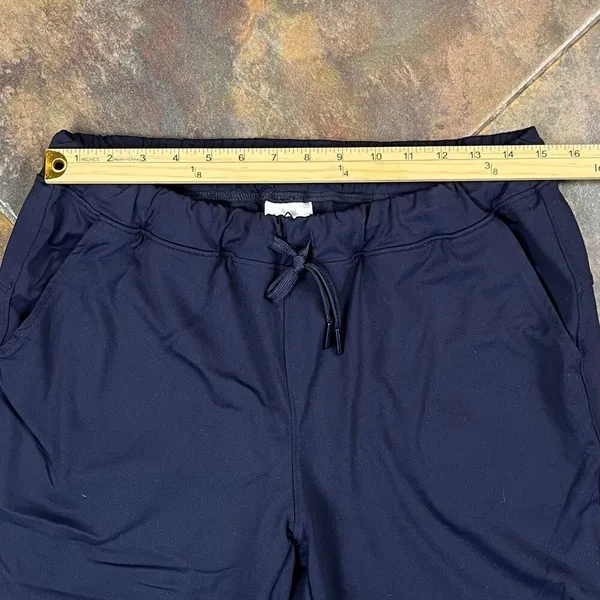 Yogipace Women’s Blue Drawstring Pull-on Elastic Waist Pants Large - Image 2
