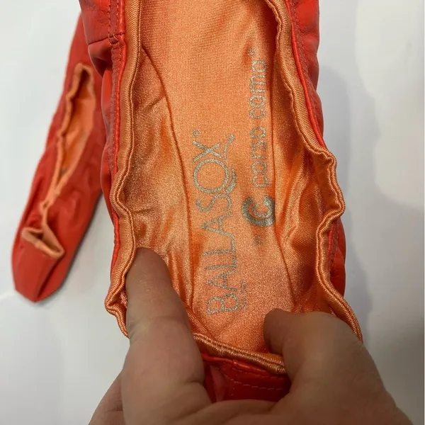 Corso Como Ballasox ballet flats bright orange size‎ 7 - Image 2
