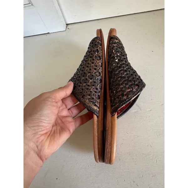 Bed Stu Minerva woven slide sandals size‎ 6.5 - Image 8
