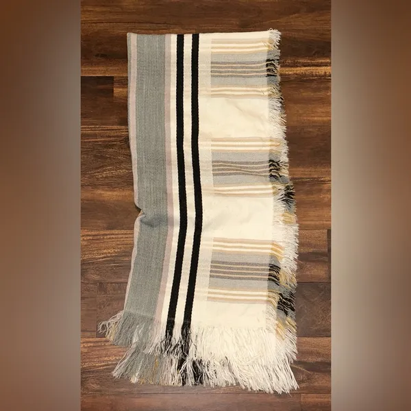 Merona Blanket Beige/BrownGray Scarf - Image 2