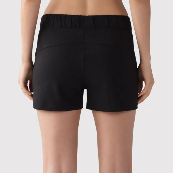 Lululemon Womens Shorts Black On the Fly Sweat Wicking Athletic Stretch Size 8 - Image 3