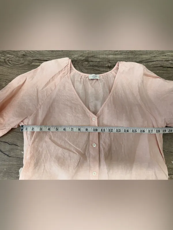 Aritzia Wilfred Aperitif Linen Dress size 2xs - Image 6