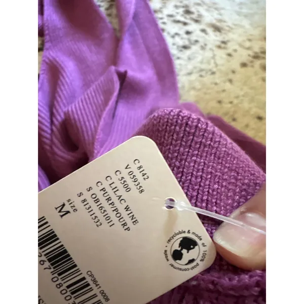 FREE PEOPLE BEACH NEW Orchid Convertible‎ Low-Back Mini Dress In Purple Size M - Image 9