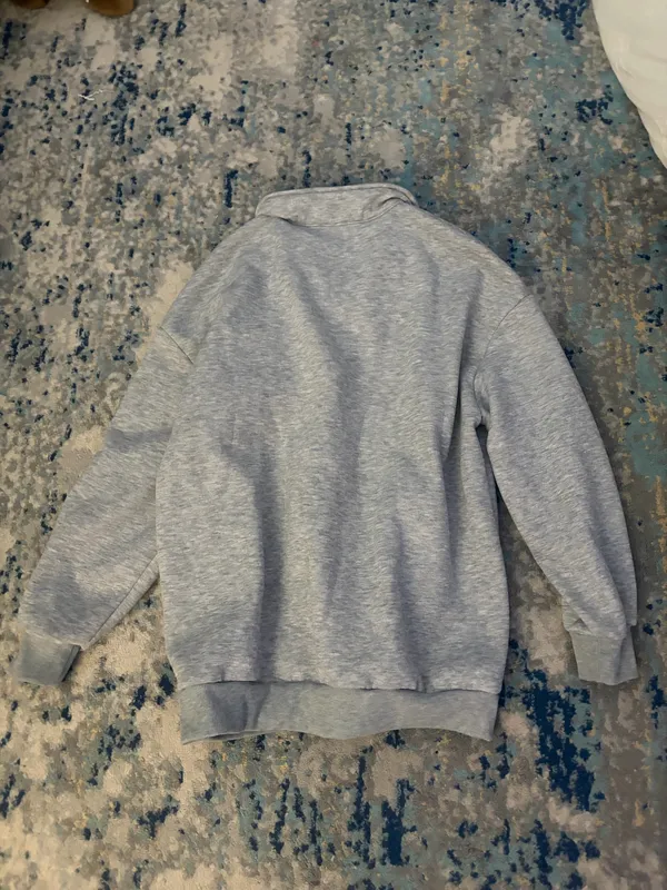 NY quarter zip Gray Size XS - Image 2